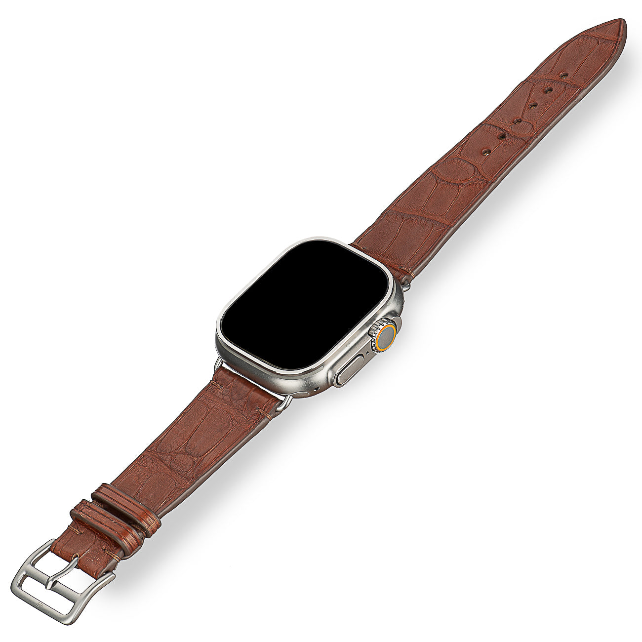 Apple Watch Band - Alligator  "CHESTNUT"