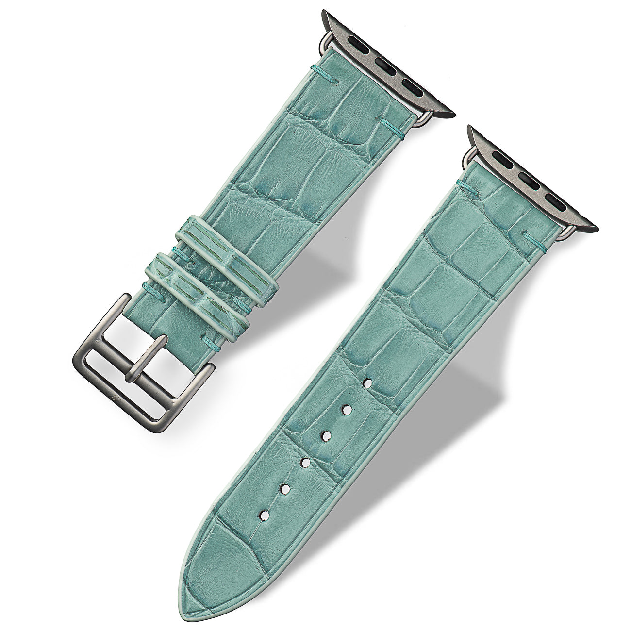 Apple Watch Band - Alligator "ULTRAMARINE GREEN"