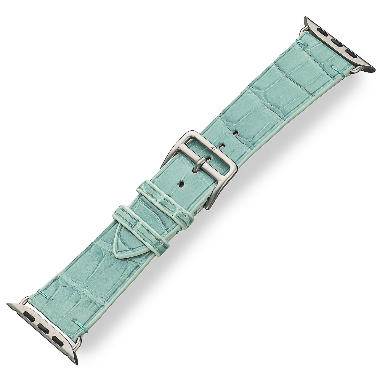 Apple Watch Band - Alligator "ULTRAMARINE GREEN"