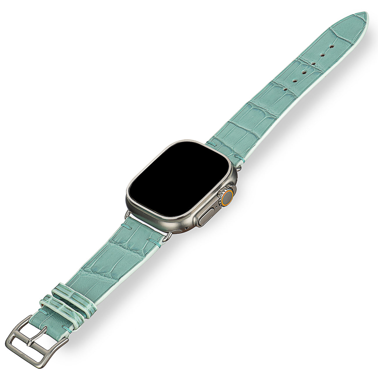 Apple Watch Band - Alligator "ULTRAMARINE GREEN"