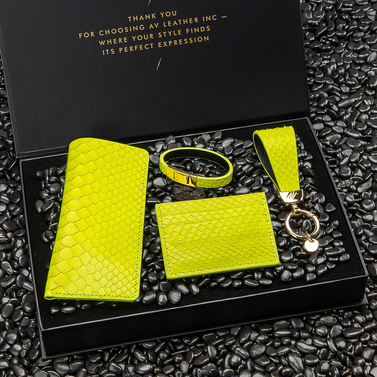 Gift Set - Python "CHARTREUSE YELLOW"