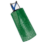 Glasses Case Alligator Style Calfskin