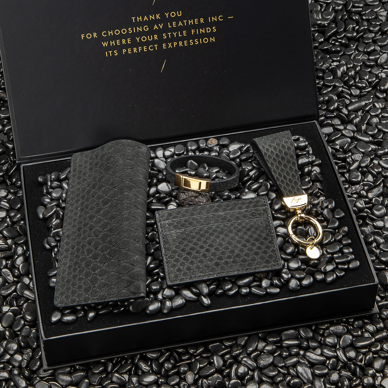 Gift Set - Python "BLACK MATTE"