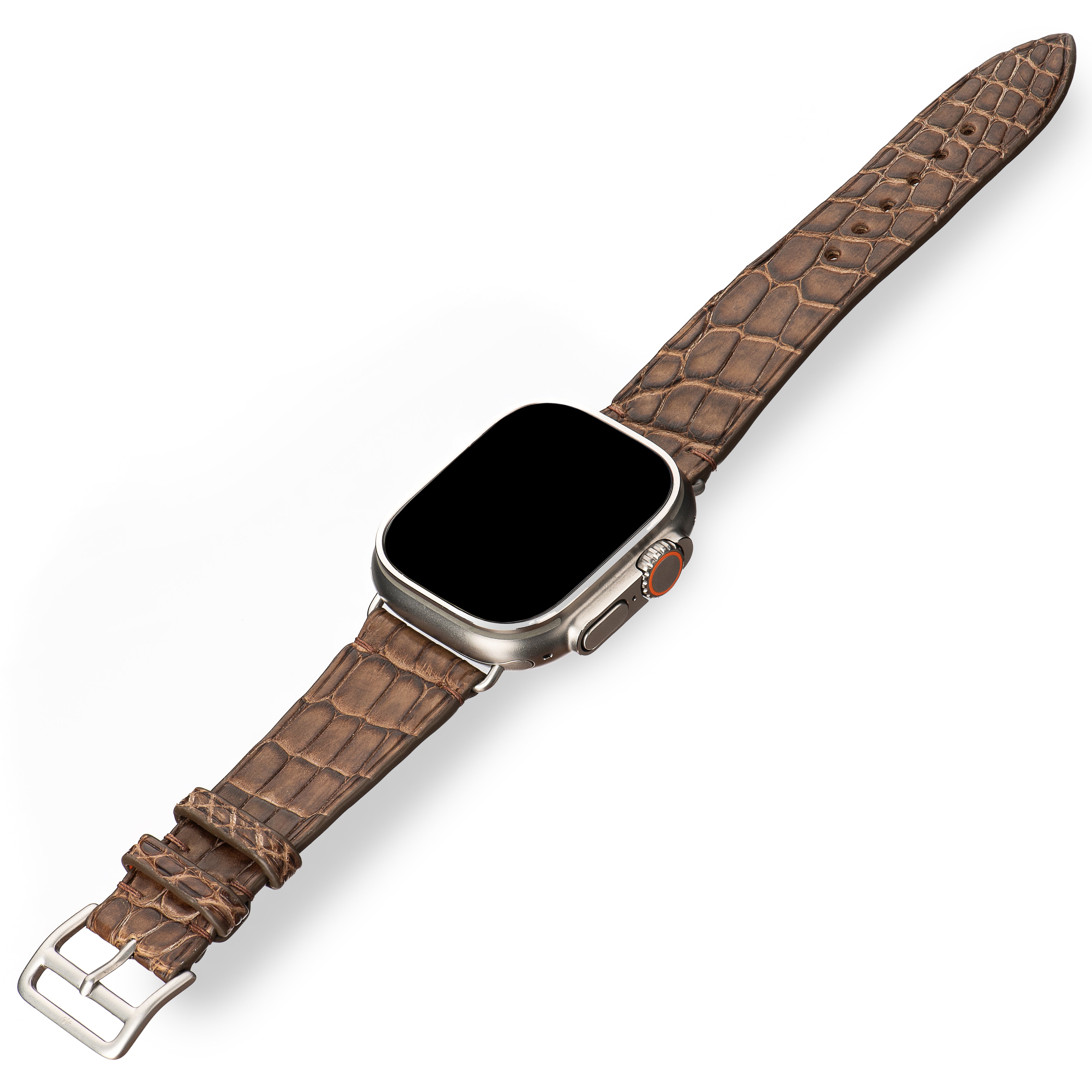 Apple Watch Band - Alligator "RUSSET"