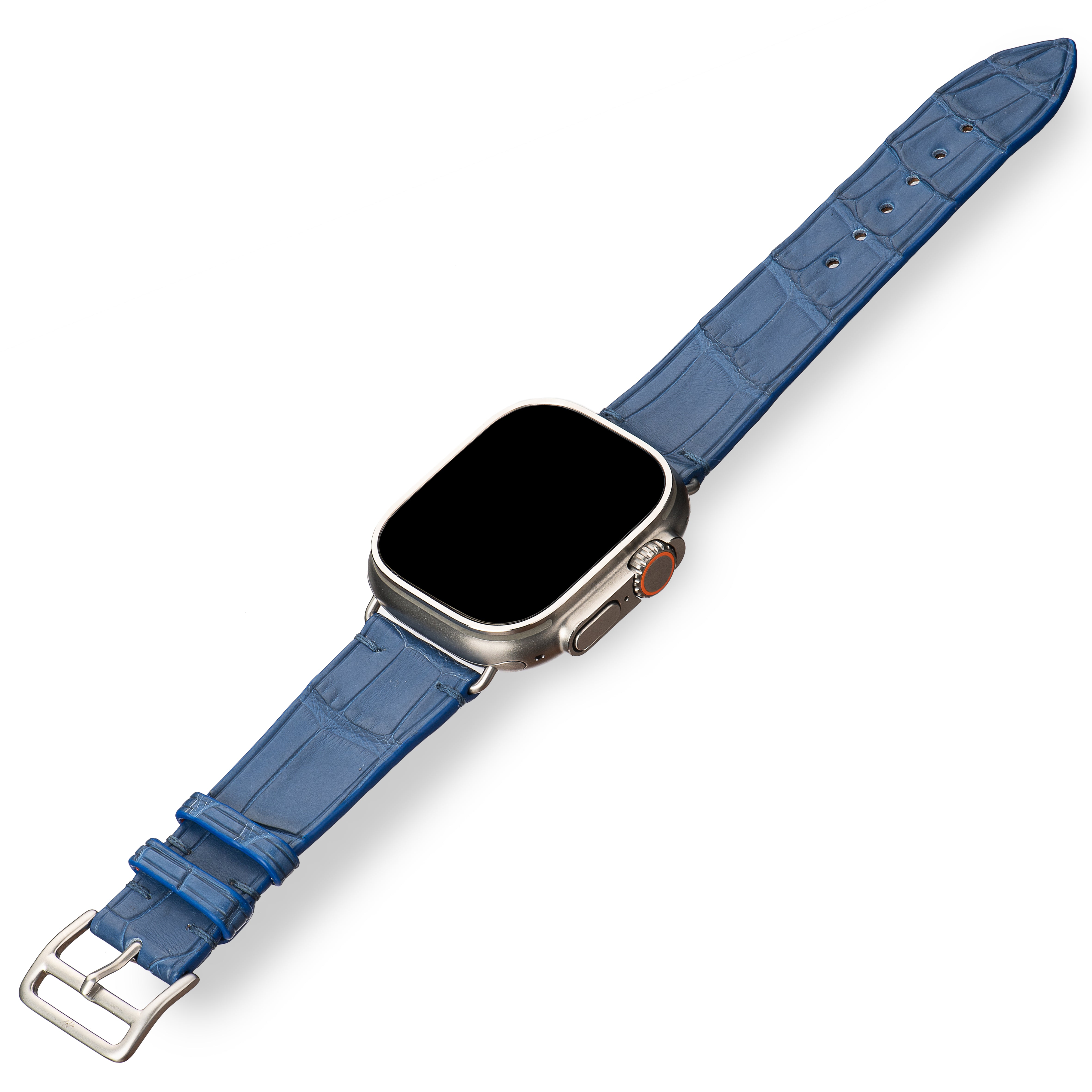 Apple Watch Band - Alligator  "CADET BLUE"