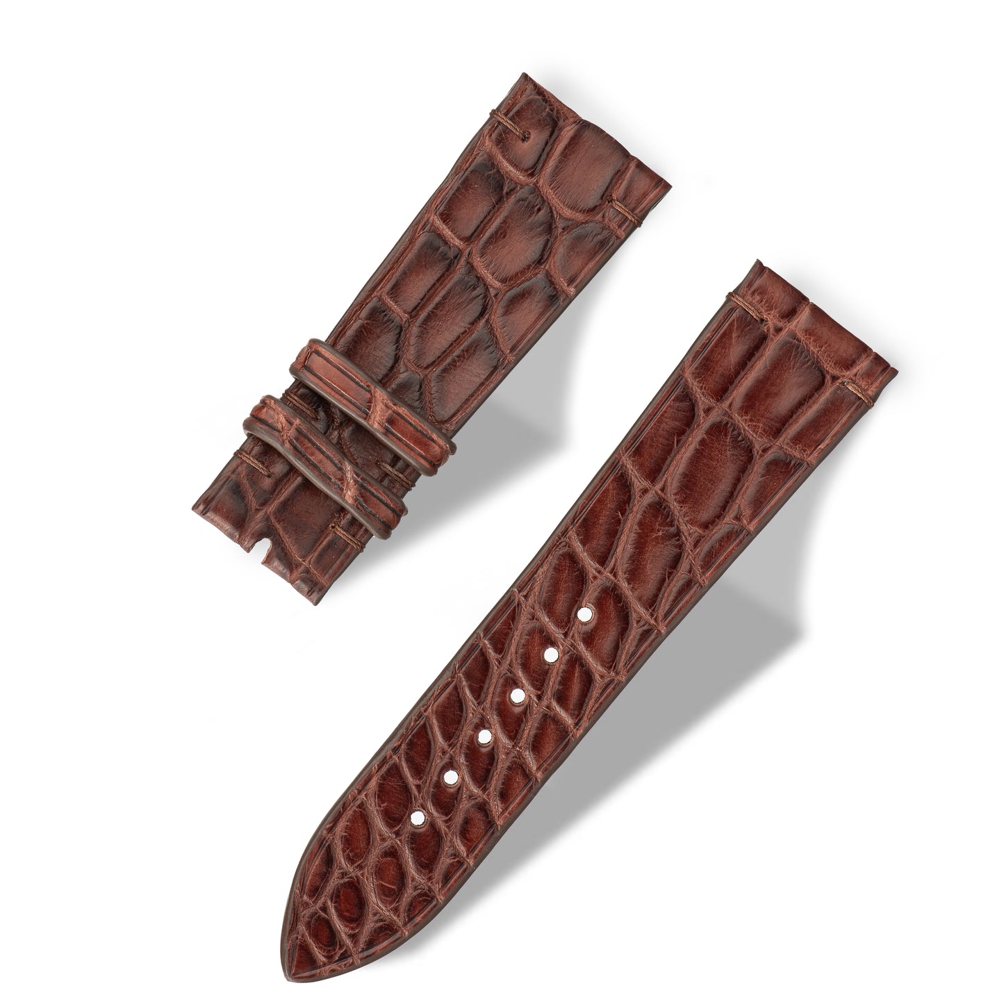 Apple Watch Band - Alligator "MILK CHOCOLATE"