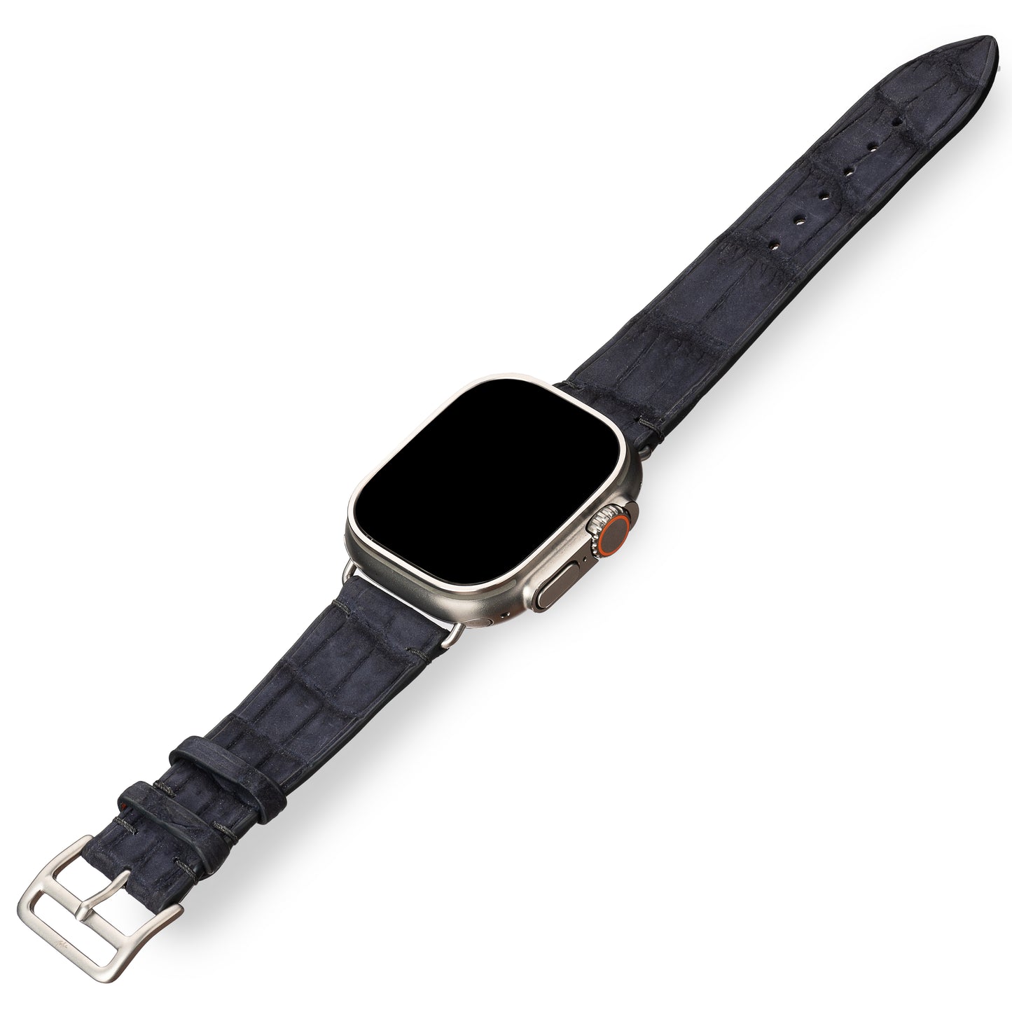 Apple Watch Band - Alligator  "DARK BLUE"