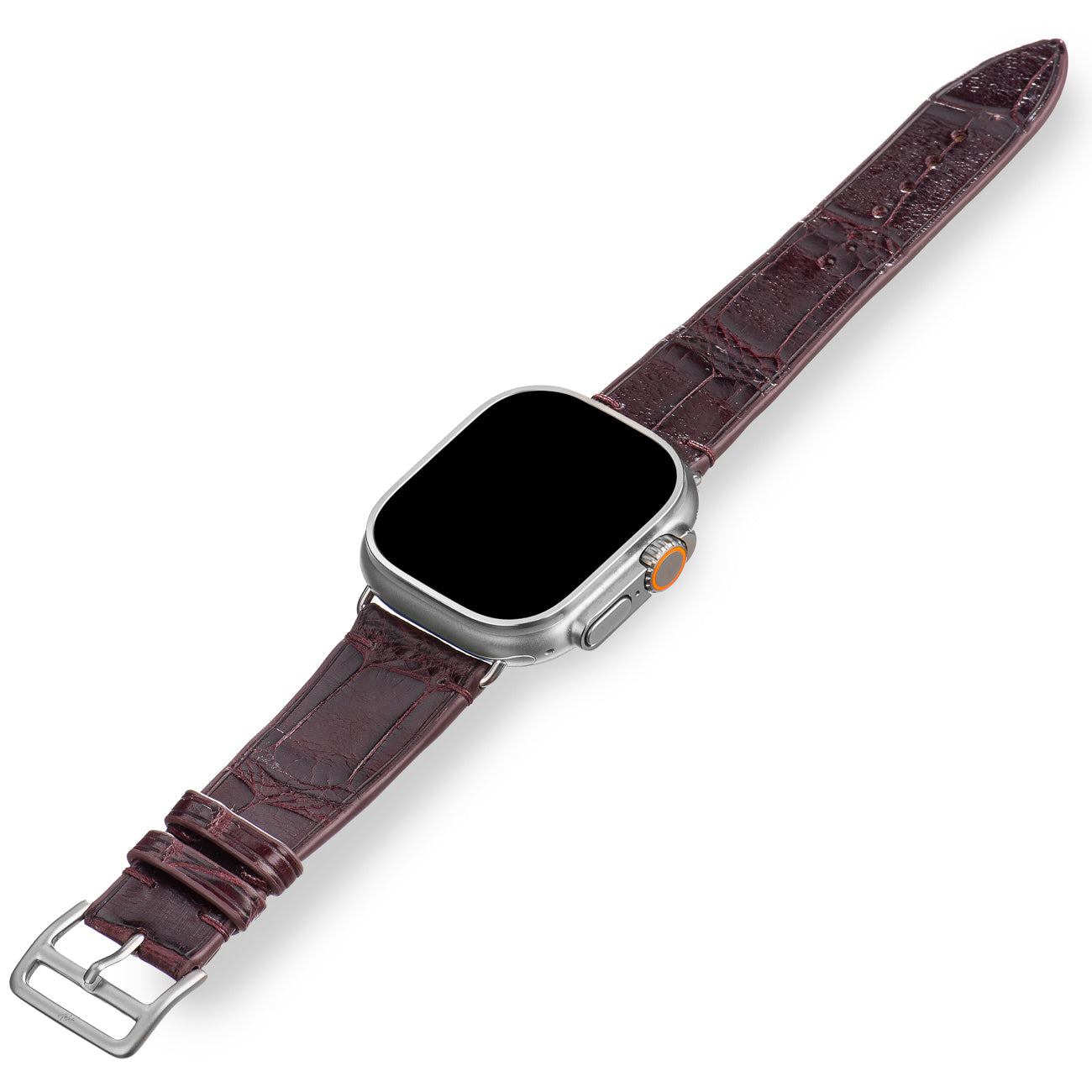 Apple Watch Band -  Alligator "DARK PURPLE"