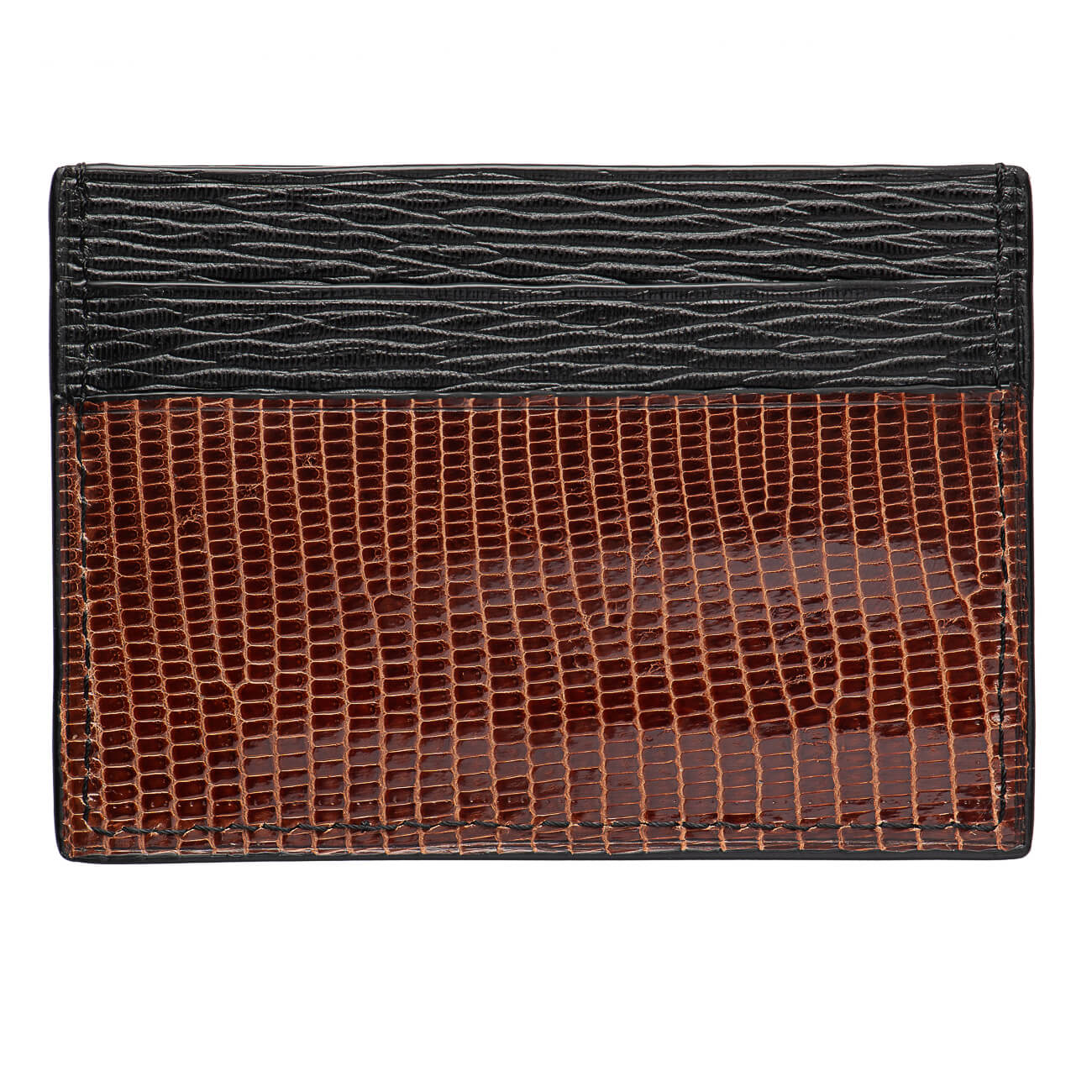 Card Holder in Lizard