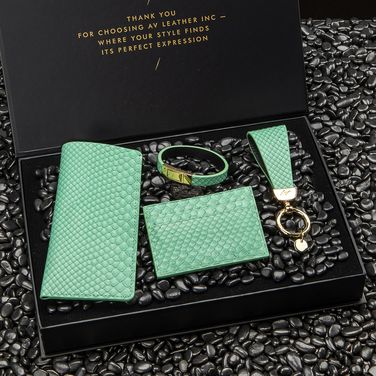 Gift Set - Python "SEAFOAM GREEN"