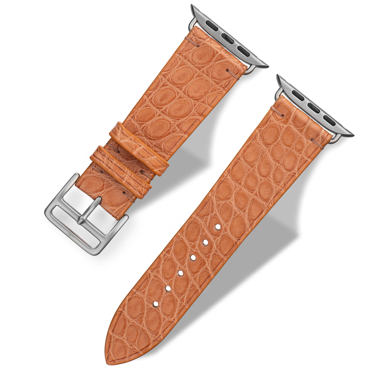 Apple Watch Band -  Alligator "MELON ORANGE"