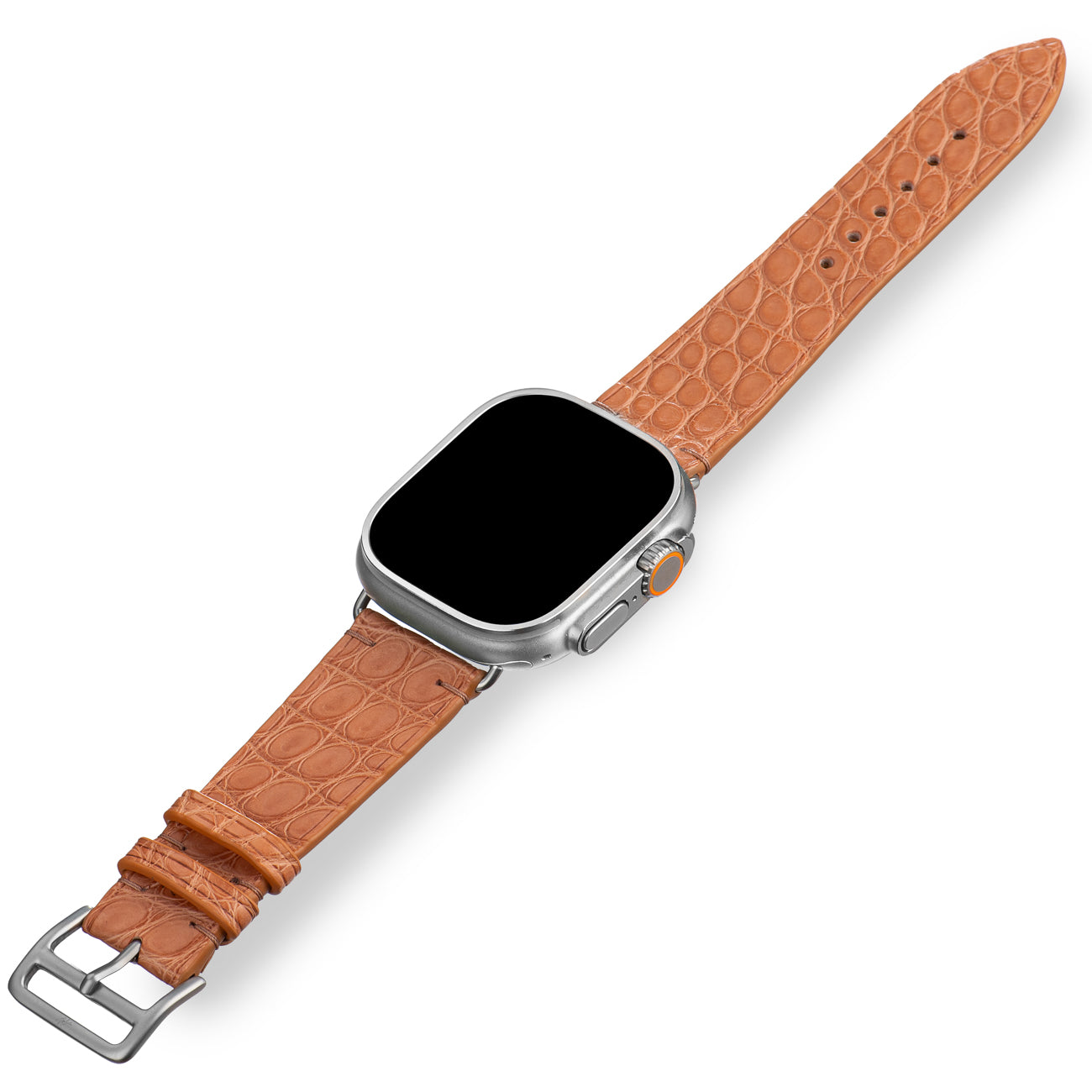 Apple Watch Band -  Alligator "MELON ORANGE"