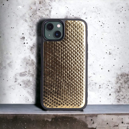 IPHONE 13 CASES PYTHON GOLD