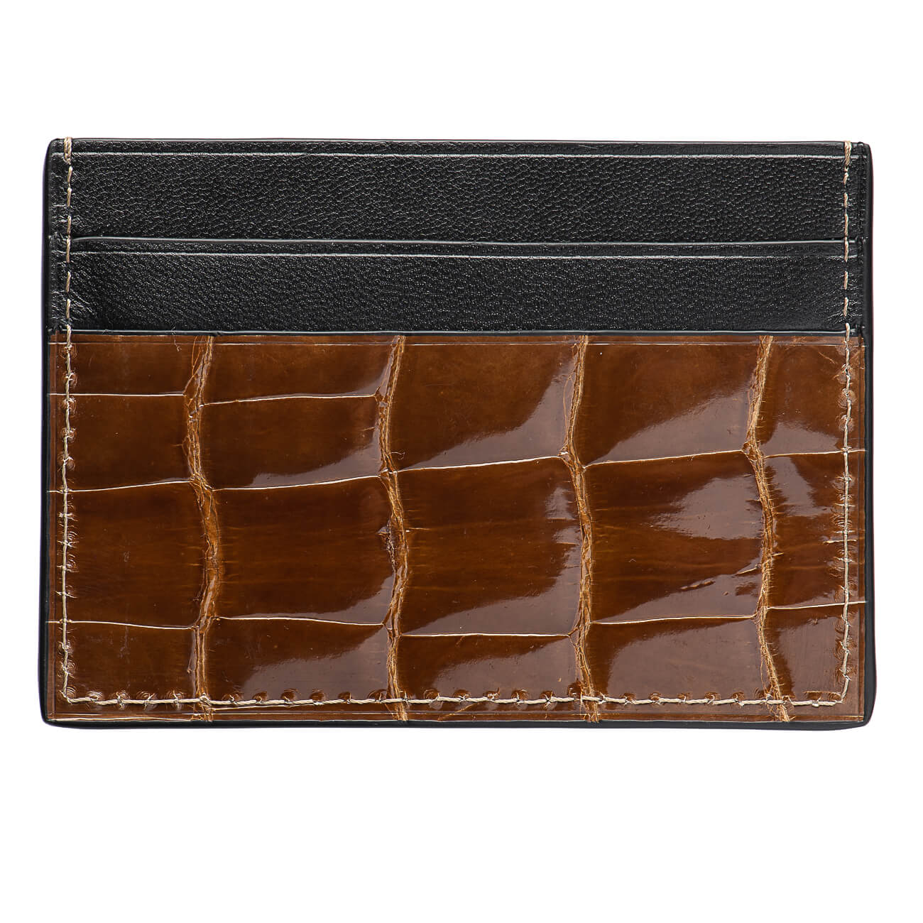 CARD HOLDER ALLIGATOR IRISH COFFE