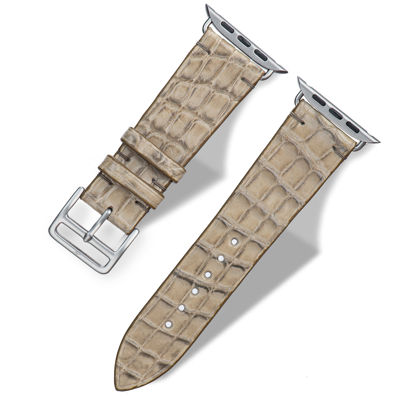 Apple Watch Band -  Alligator "SANDSTONE"