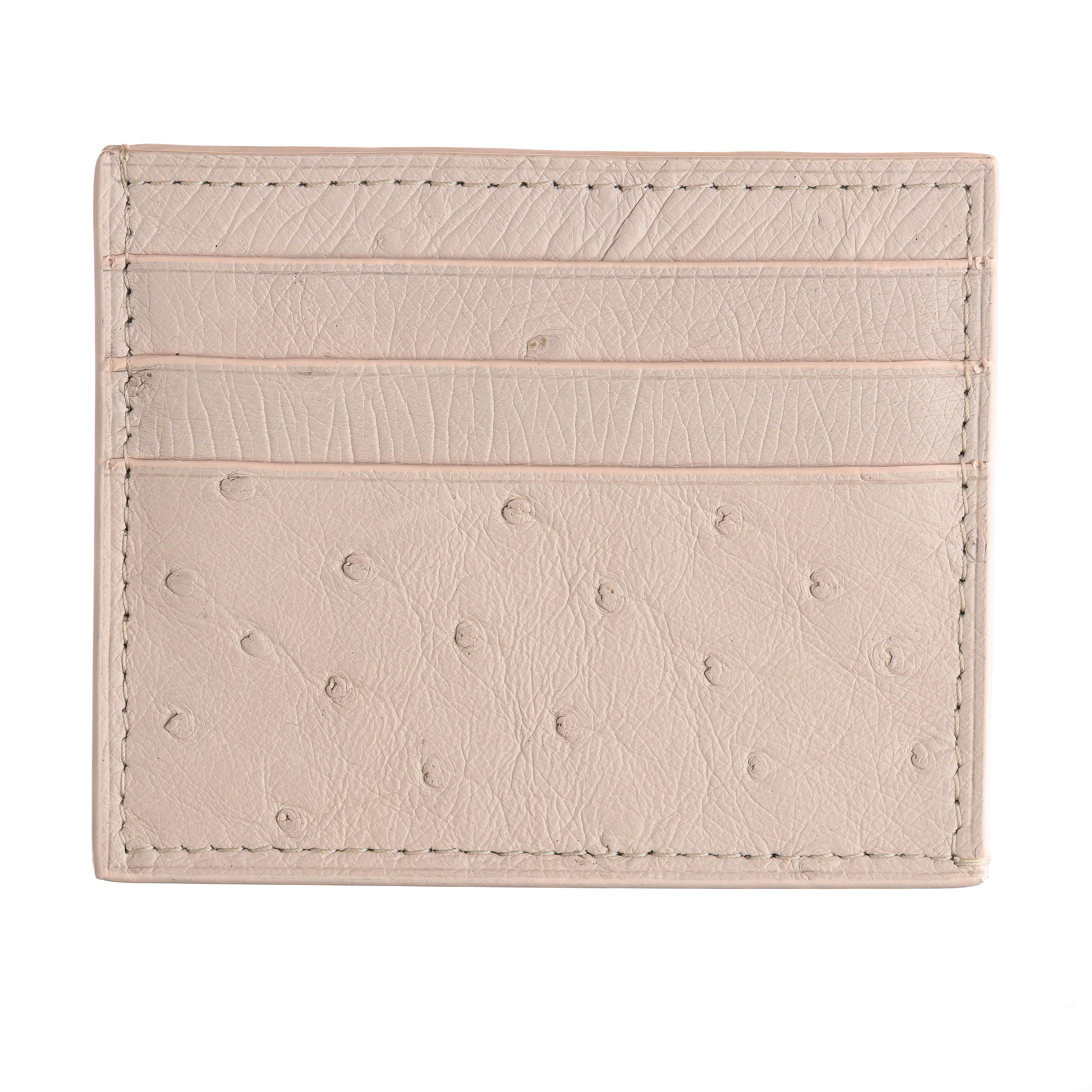 6-Card Holder in Ostrich