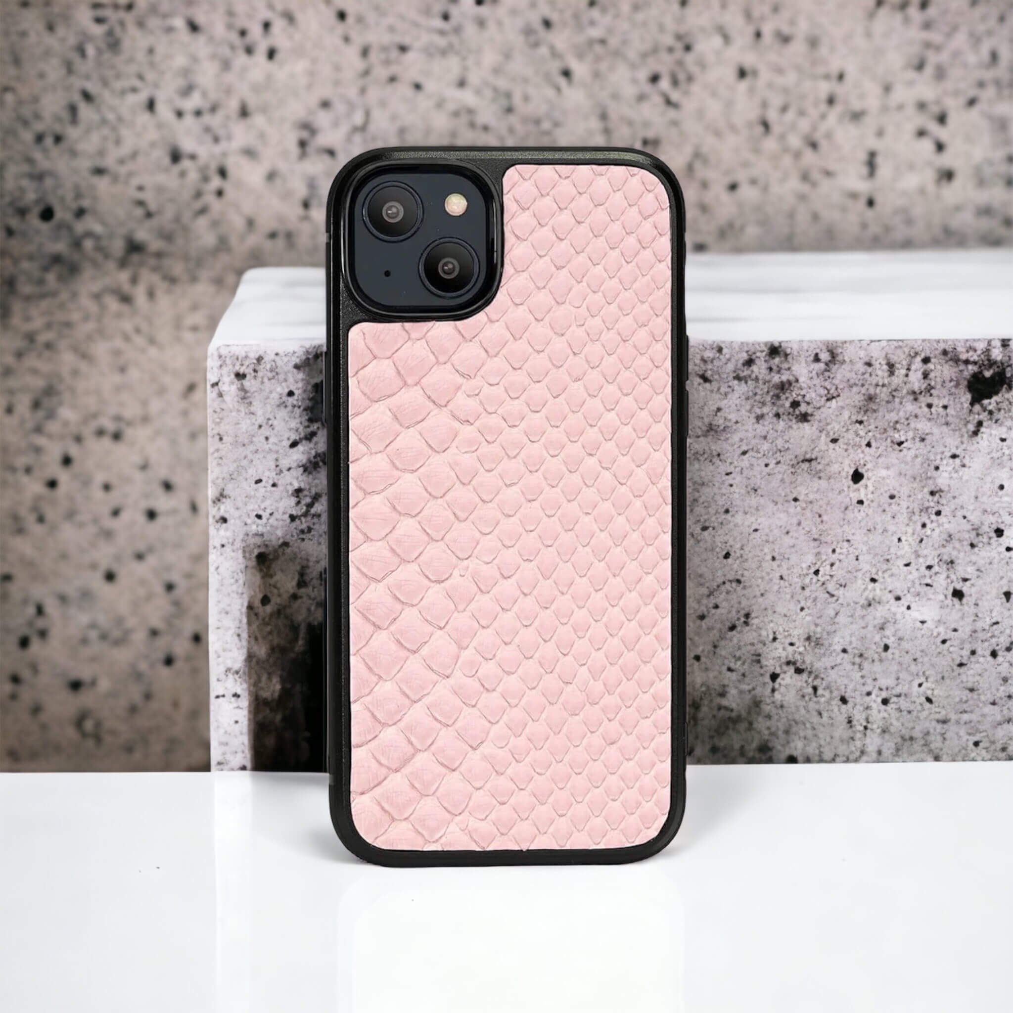 IPHONE 14 MAX CASES PYTHON POWDER BLUSH