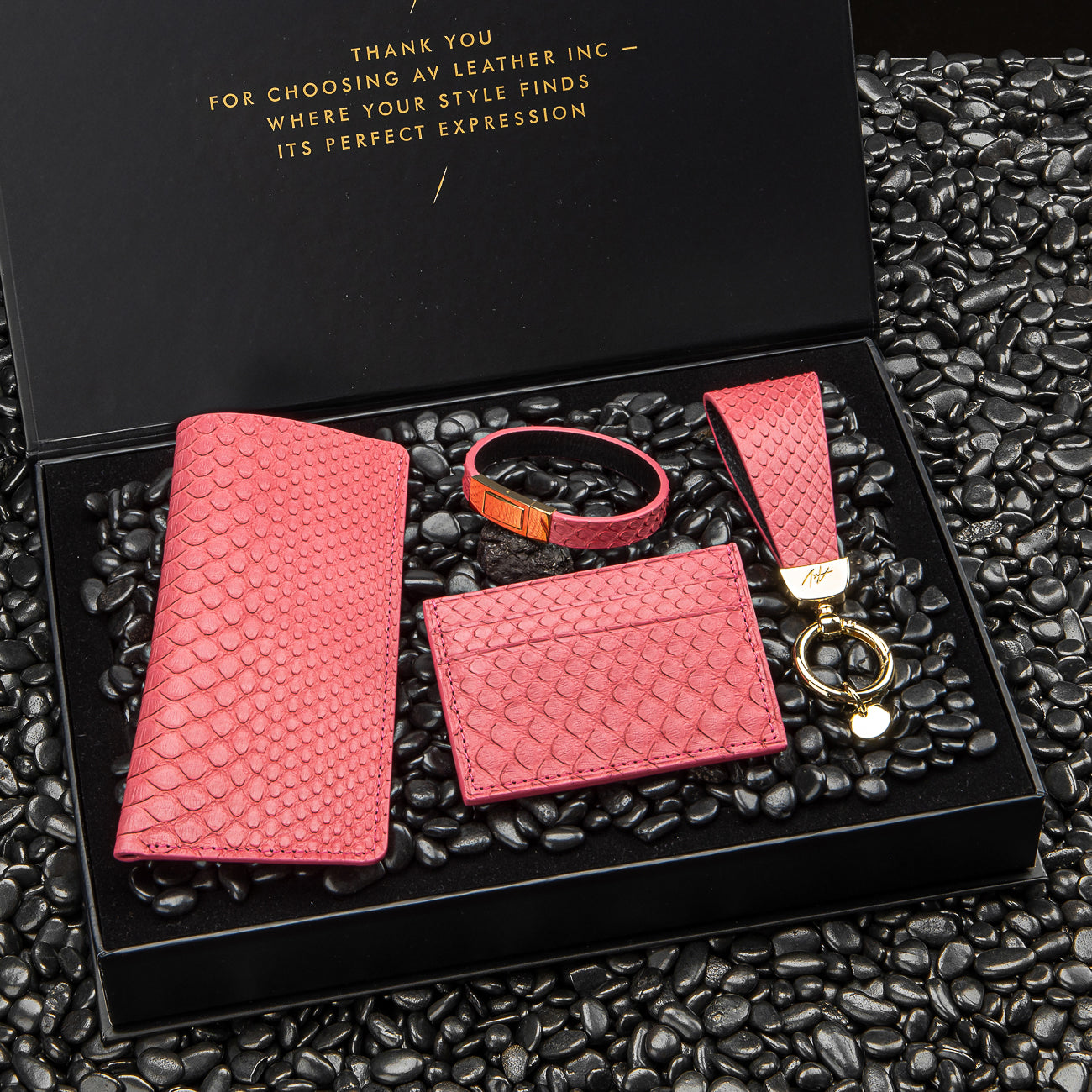 Gift Set - Python "PUNCH PINK"