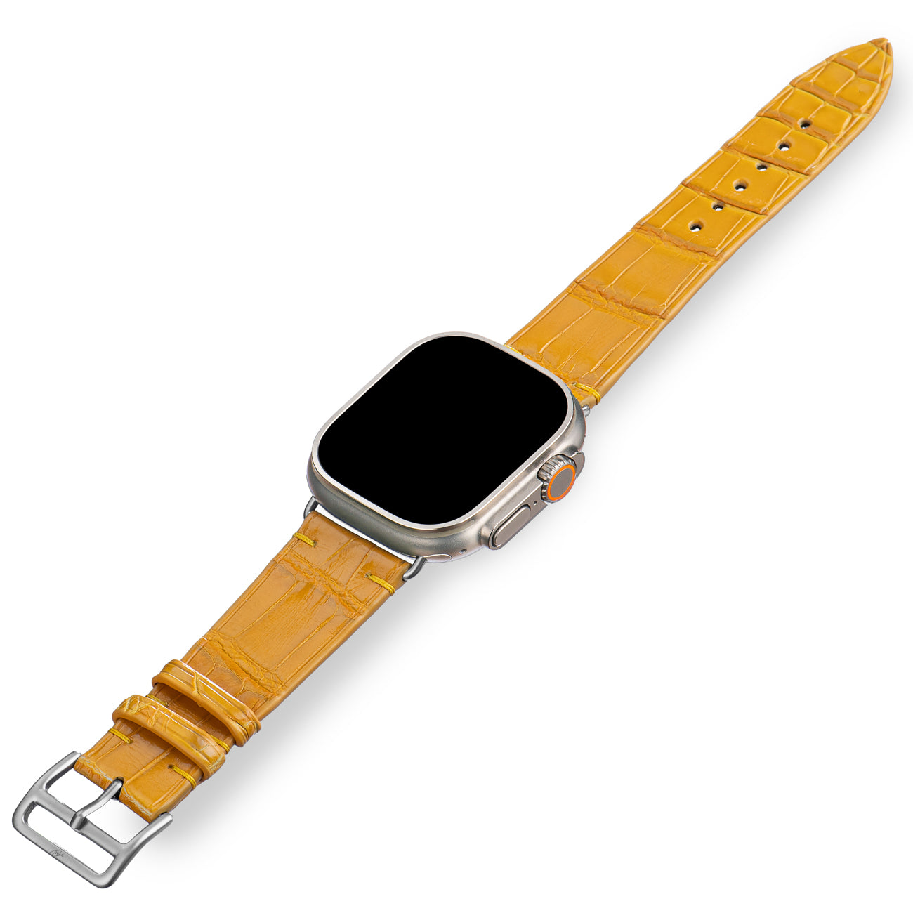 Apple Watch Band -  Alligator "MARIGOLD"