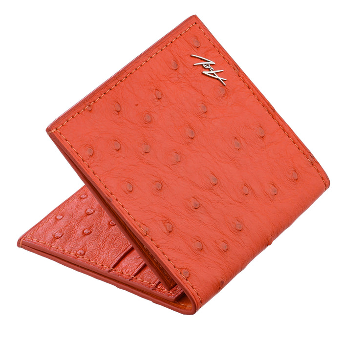 Slim Wallet in Ostrich