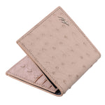 Slim Wallet in Ostrich