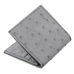 Slim Wallet in Ostrich