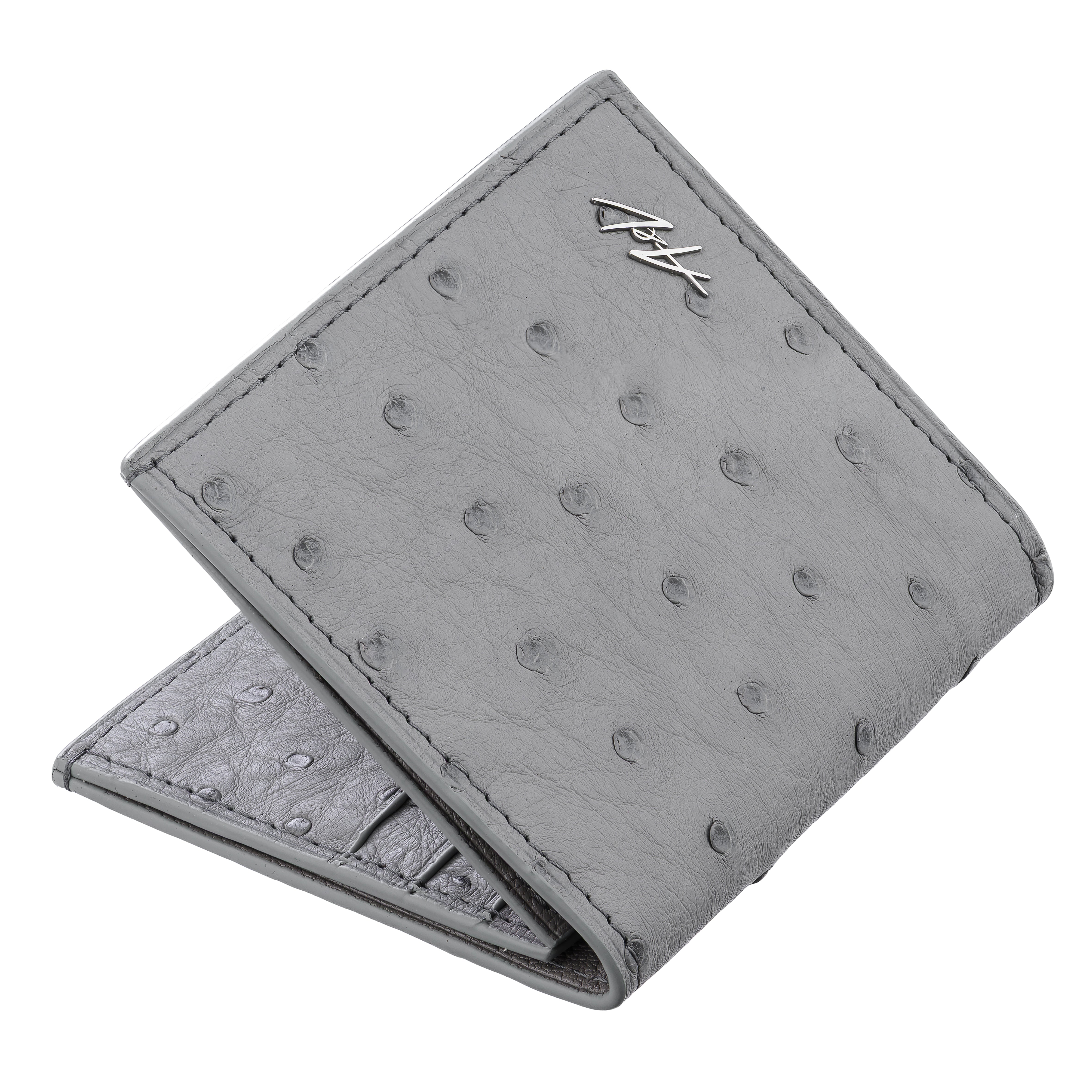 Slim Wallet in Ostrich