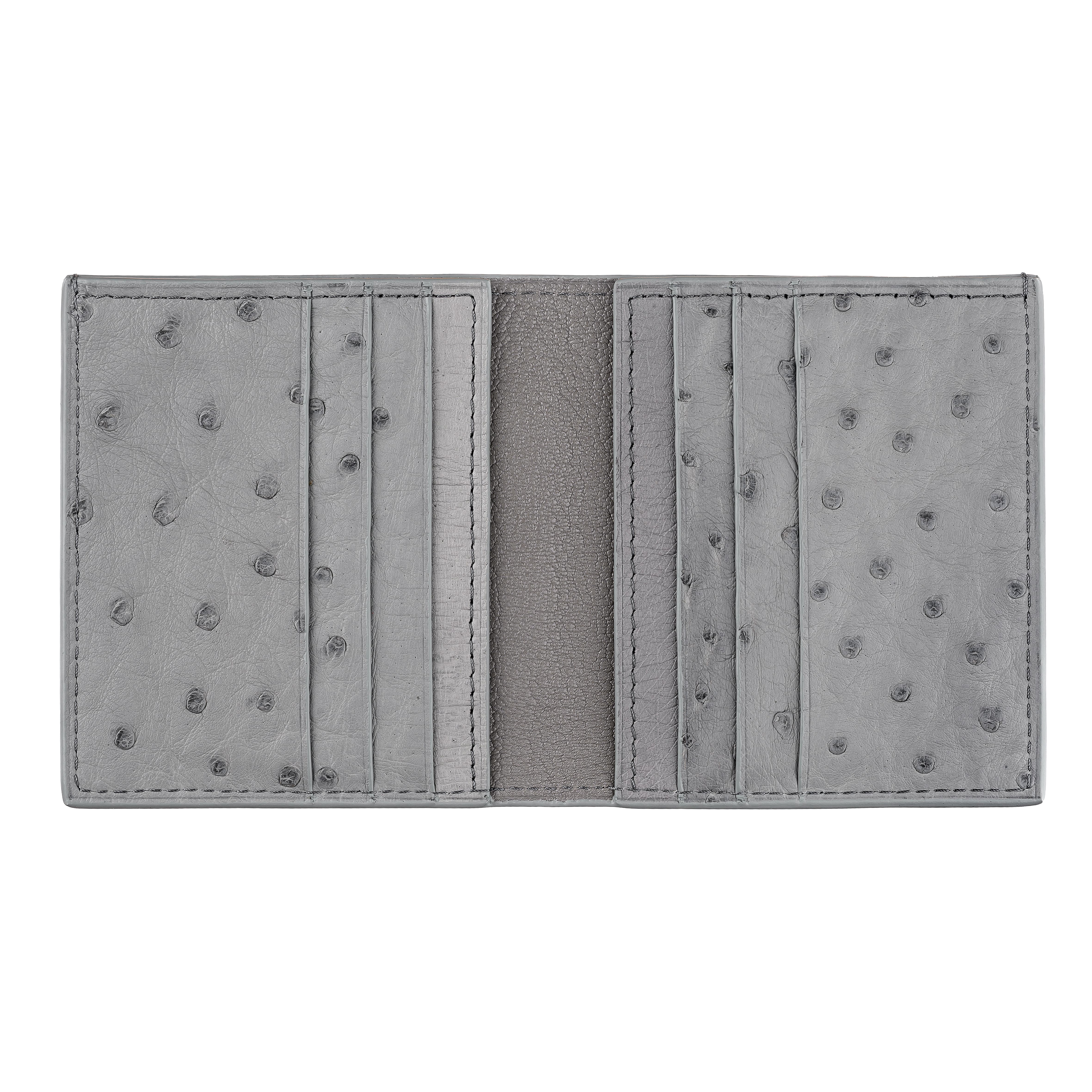 Slim Wallet in Ostrich