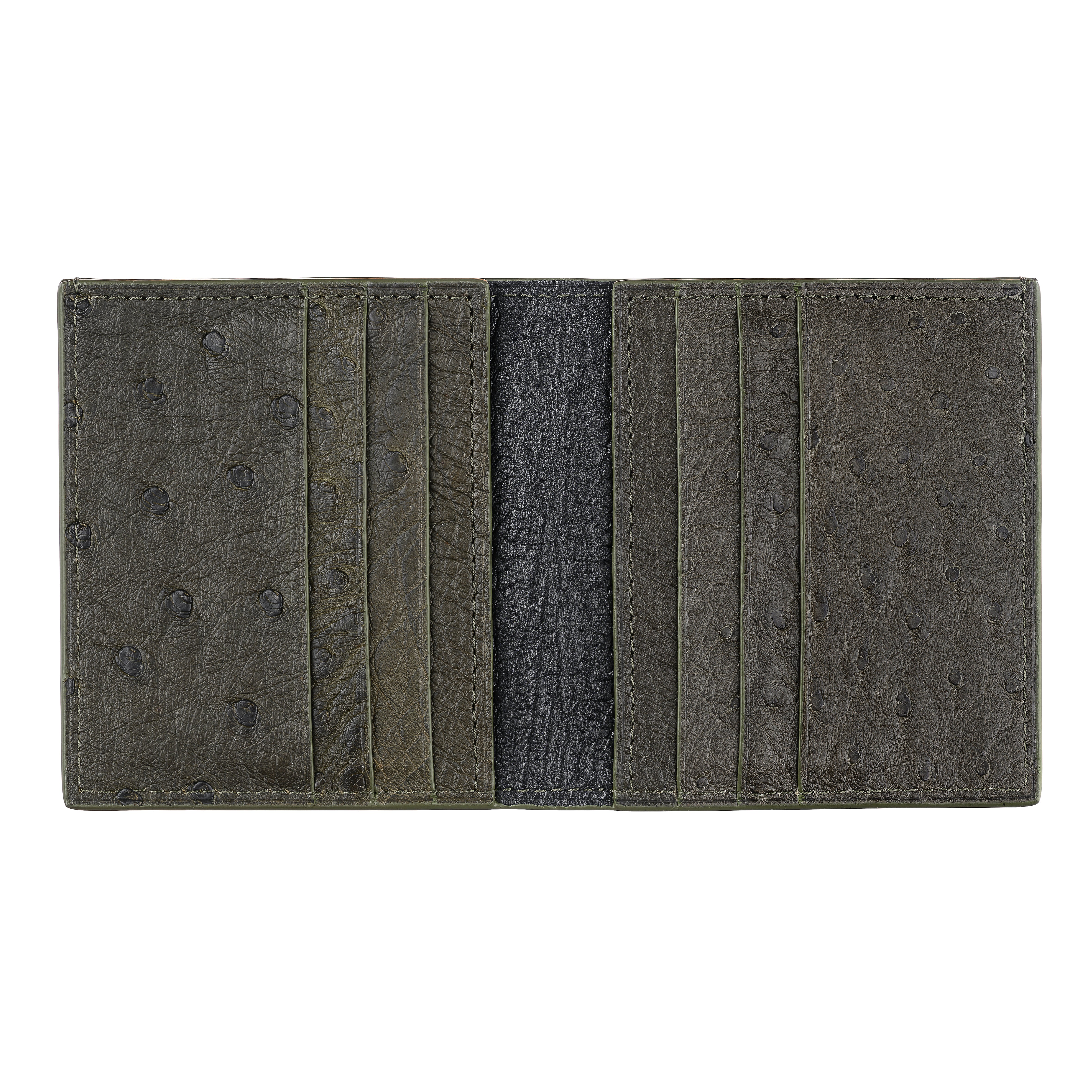 Slim Wallet in Ostrich