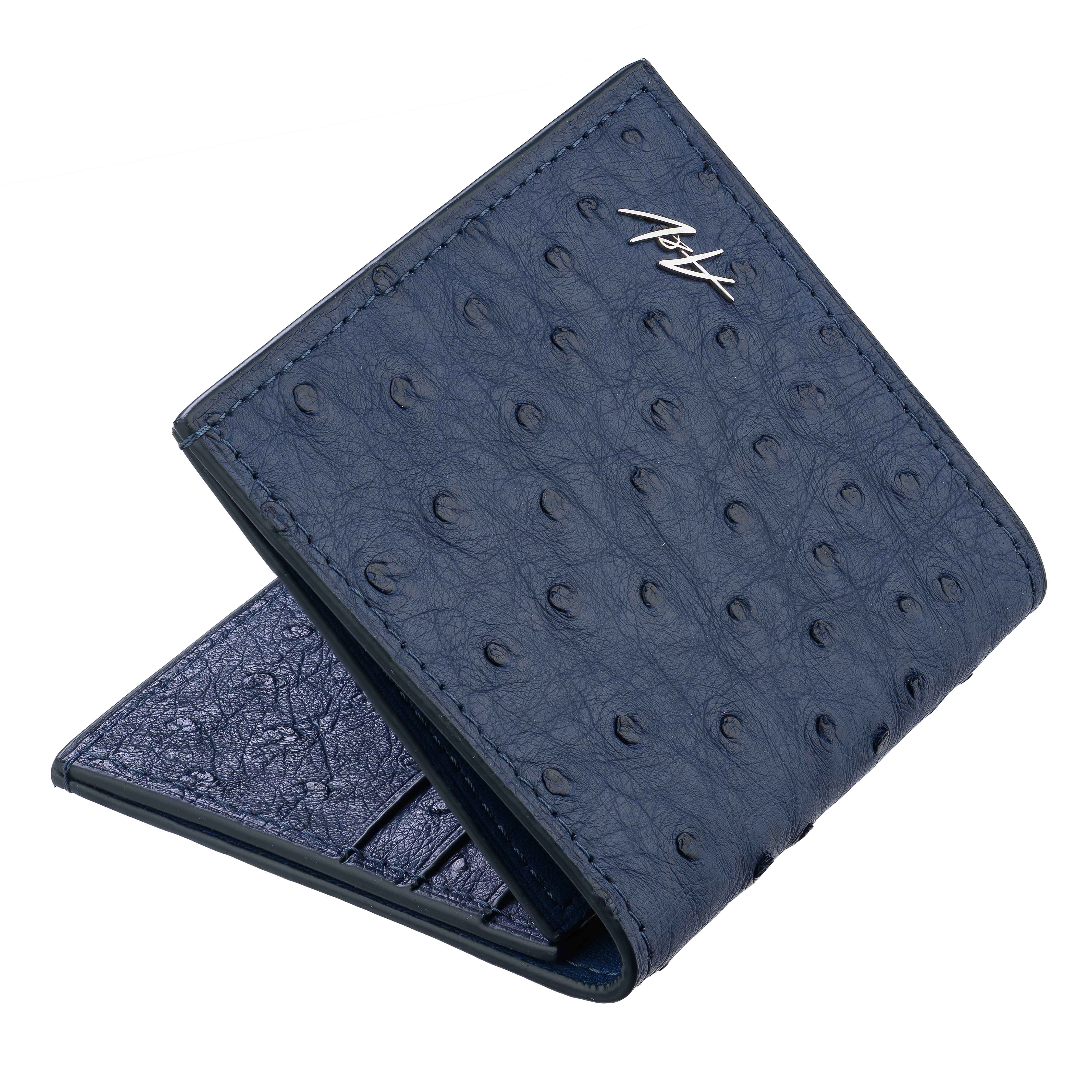 Slim Wallet in Ostrich