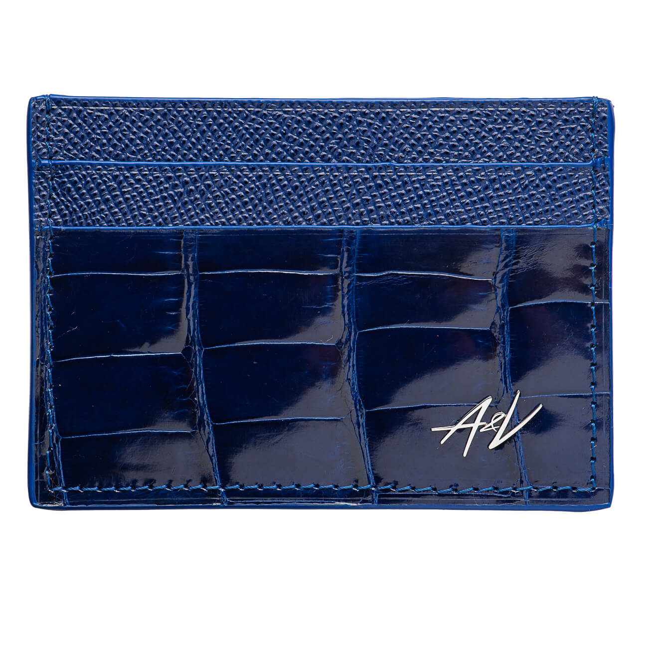 Card Holder in Alligator