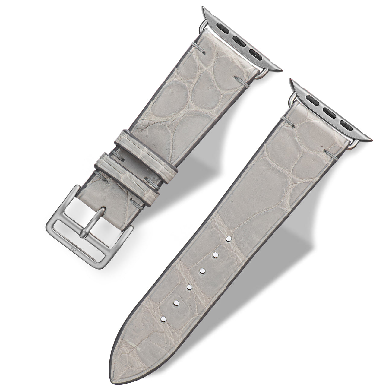 Apple Watch Band -  Alligator "GAINSBORO"