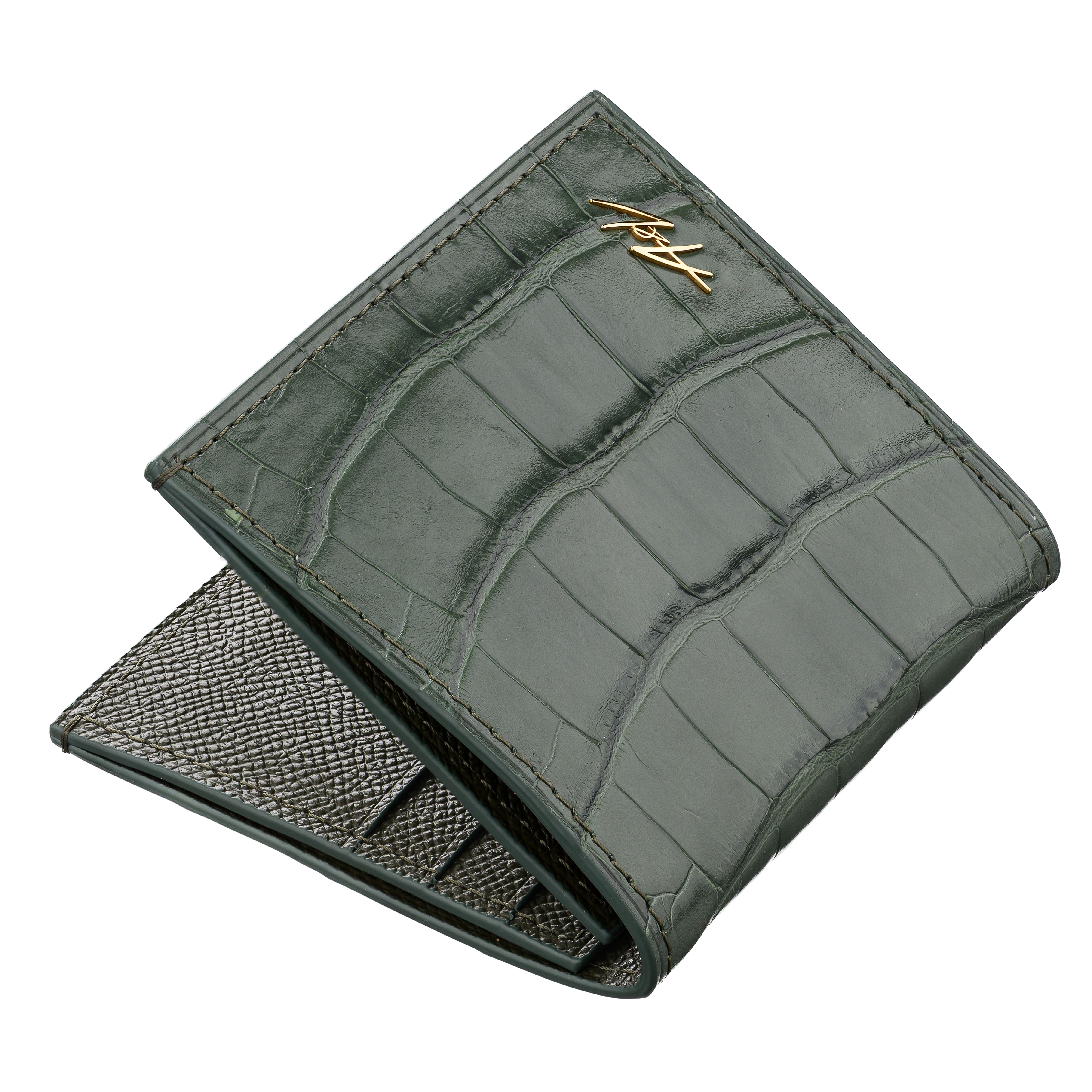 Slim Wallet in Alligator