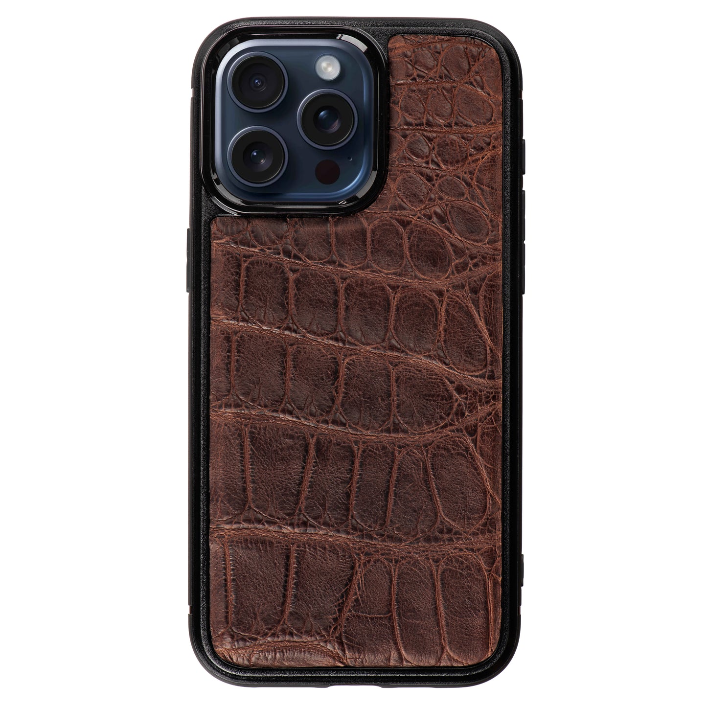 IPHONE 15 PRO MAX ALLIGATOR RICH CLAY BROWN