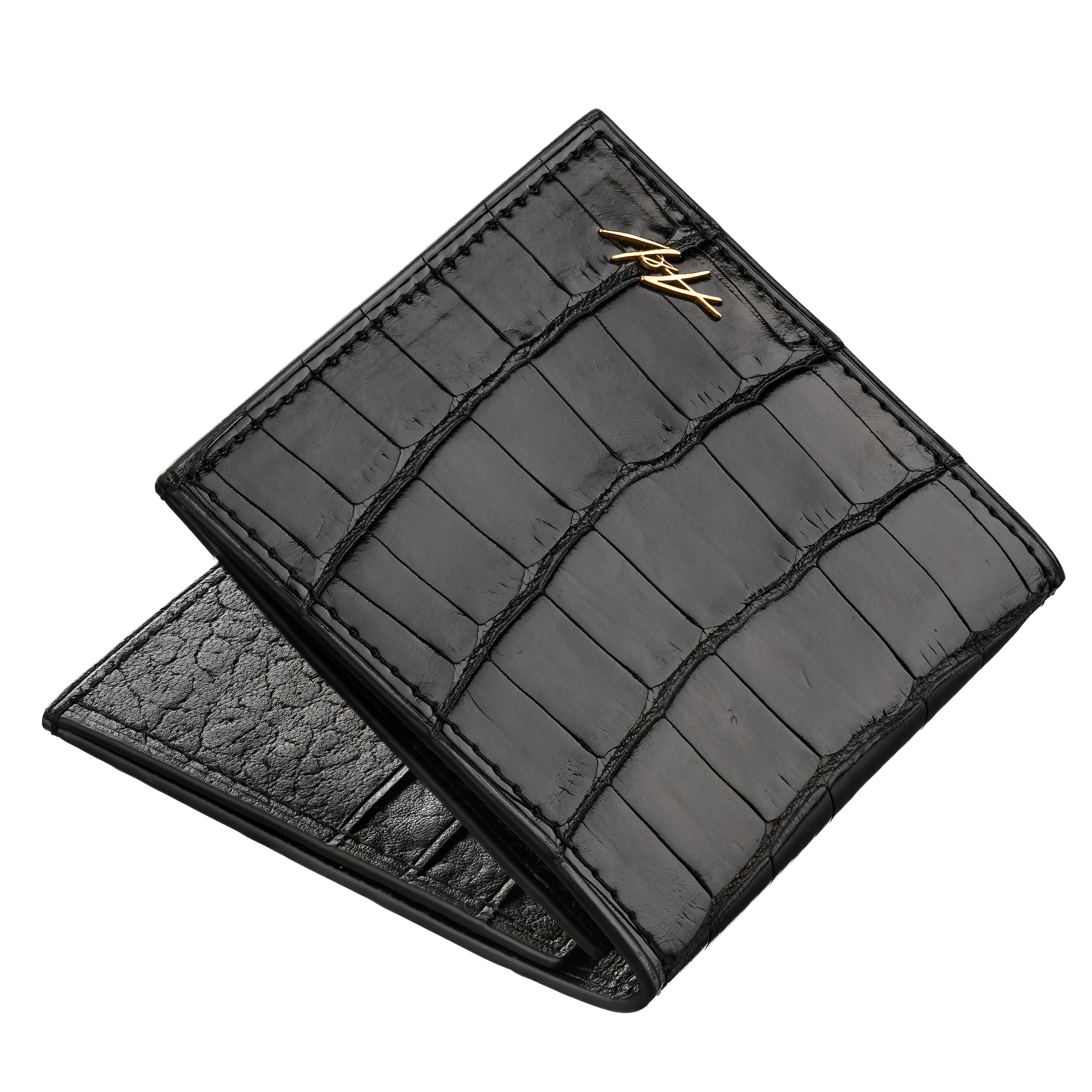Slim Wallet in Alligator