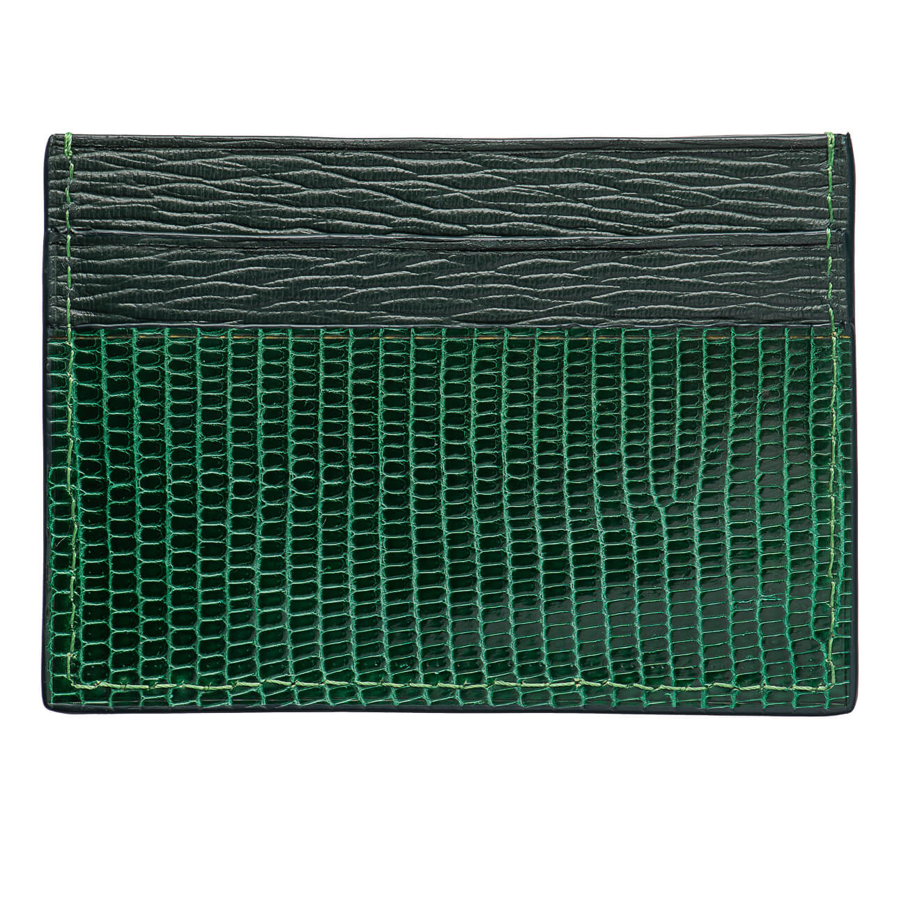 Card Holder in Lizard