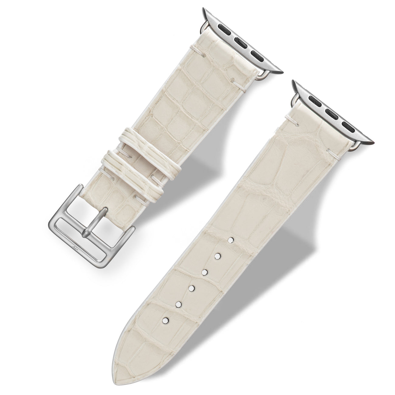 Apple Watch Band -  Alligator "ALABASTER"