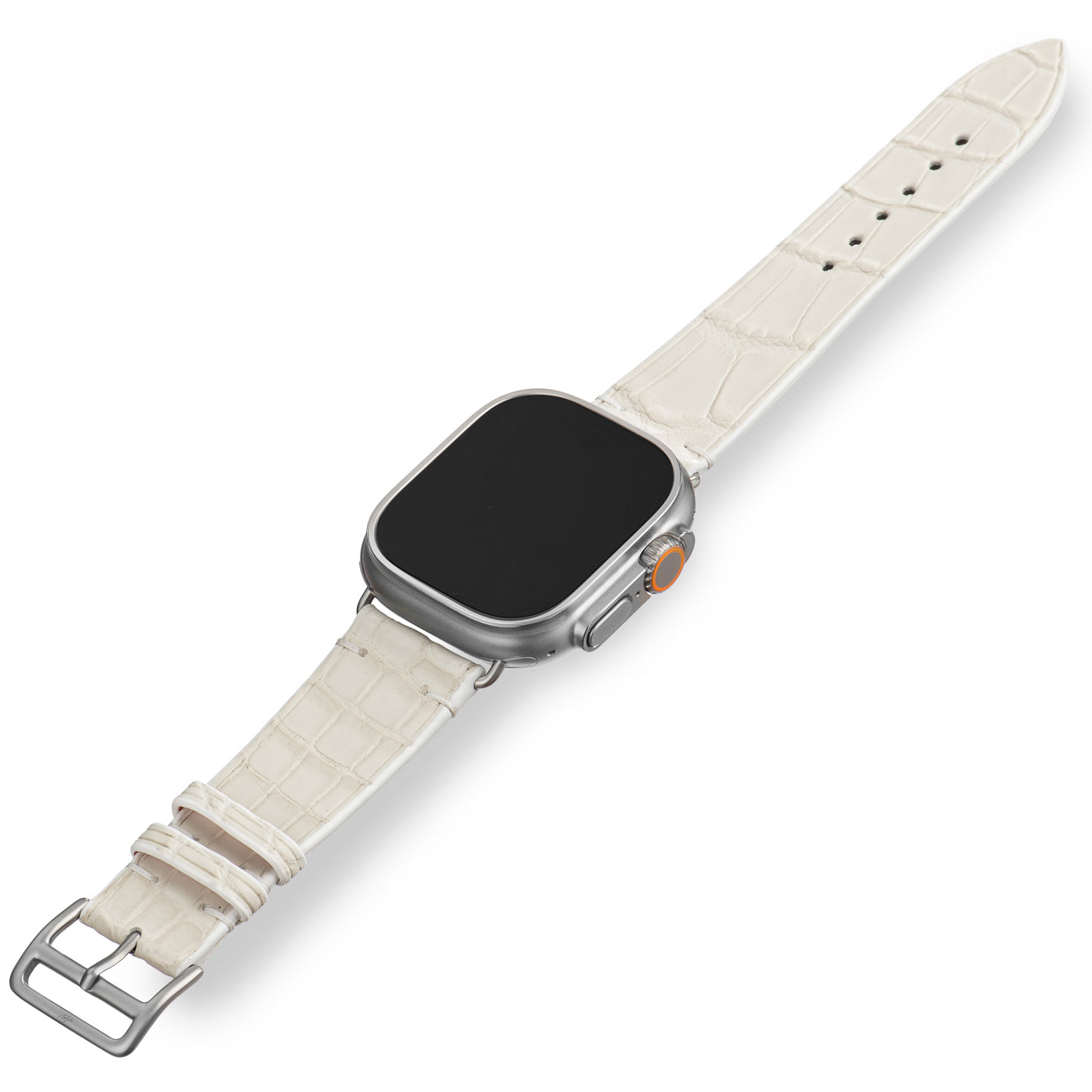 Apple Watch Band -  Alligator "ALABASTER"