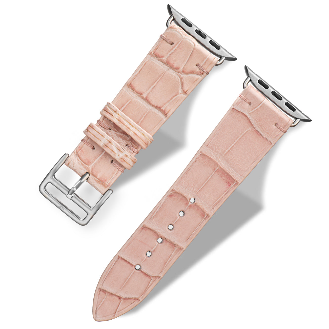 Apple Watch Band -  Alligator "POWDER BLUSH"