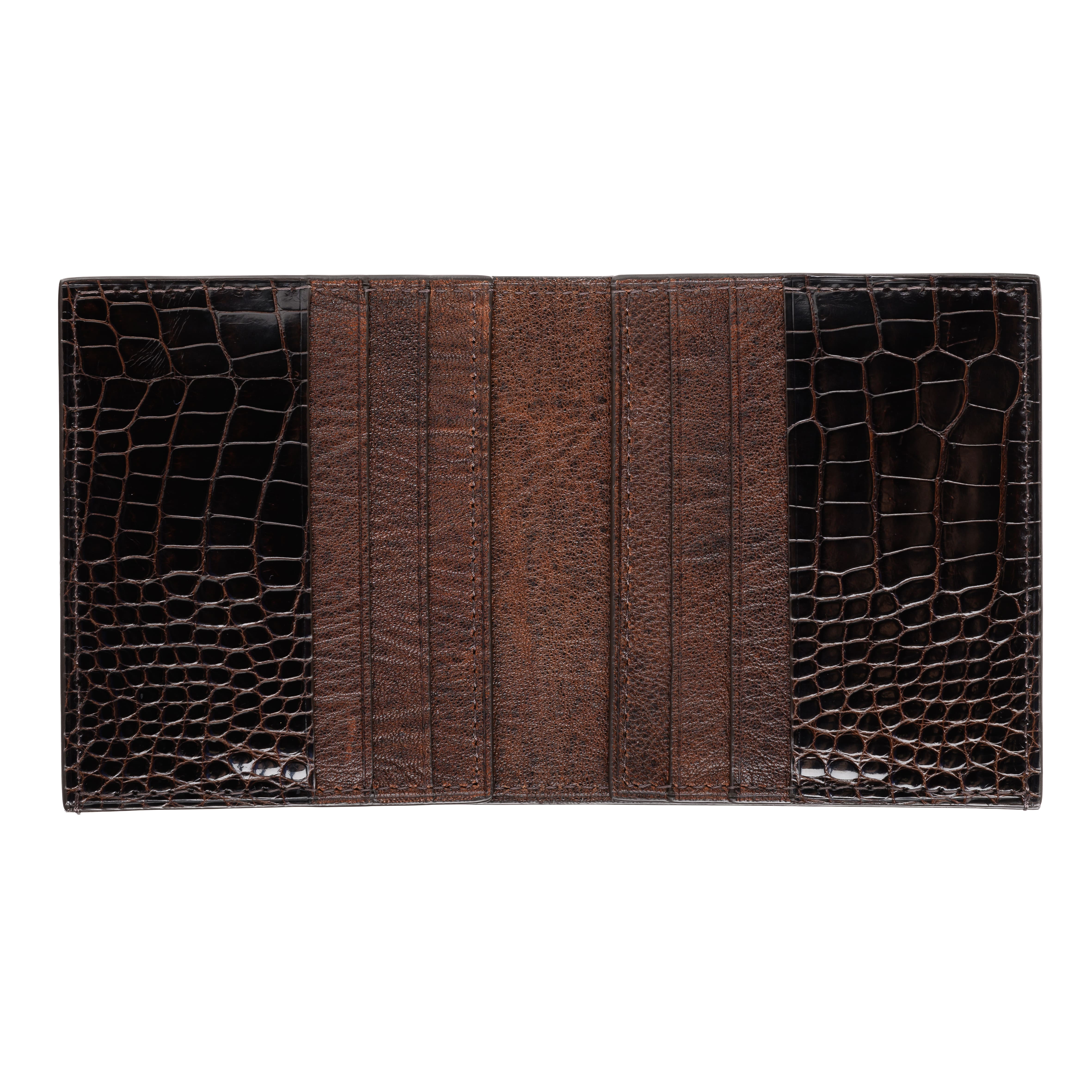 Slim Wallet in Alligator
