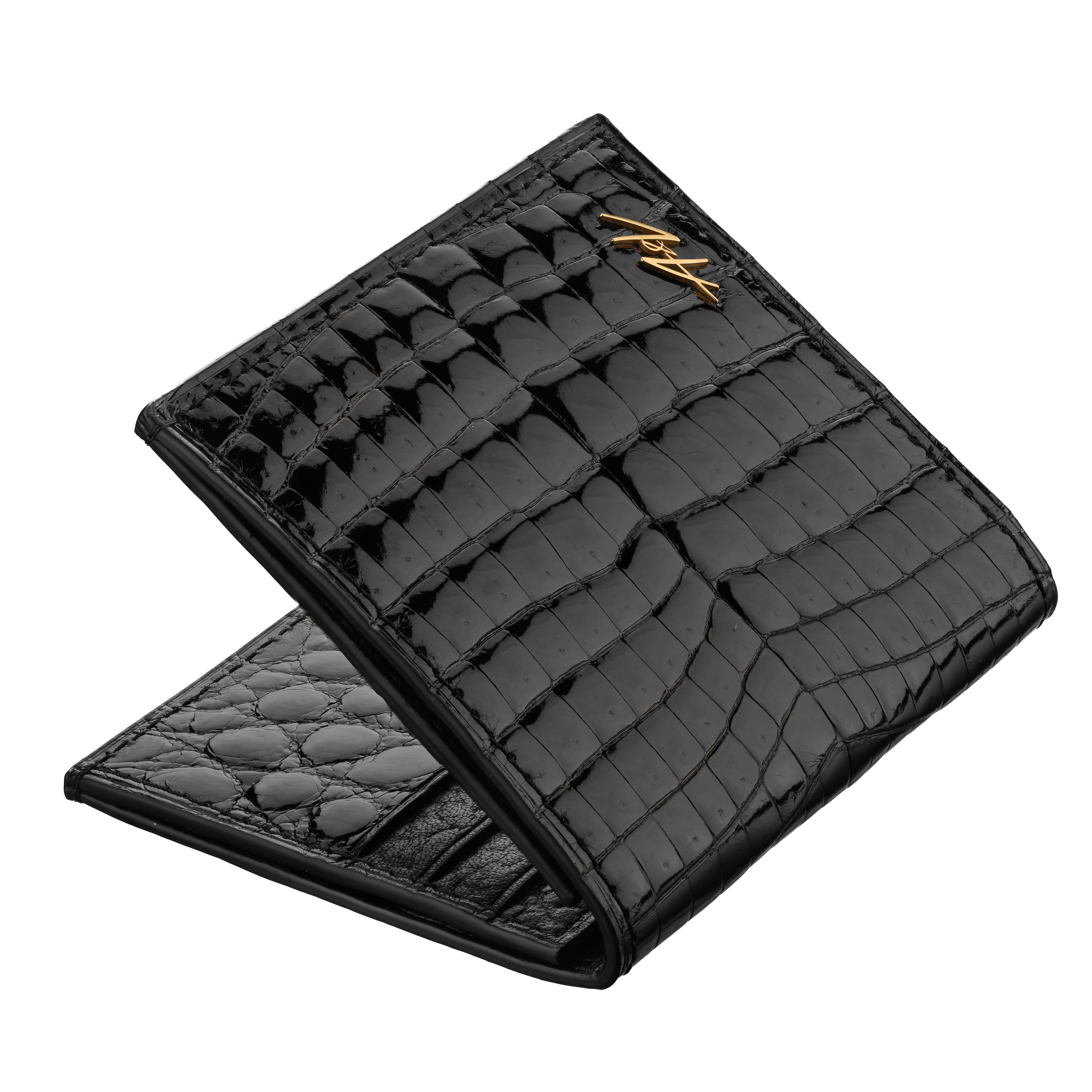 Slim Wallet in Alligator