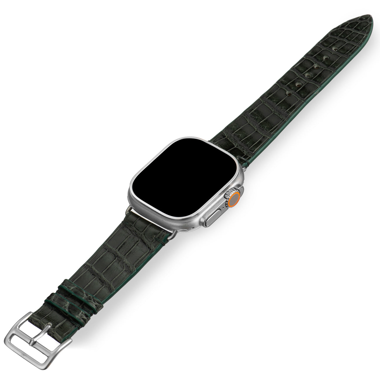 Apple Watch Band -  Alligator "DARK GREEN"