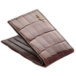 Bi-fold Wallet In Alligator