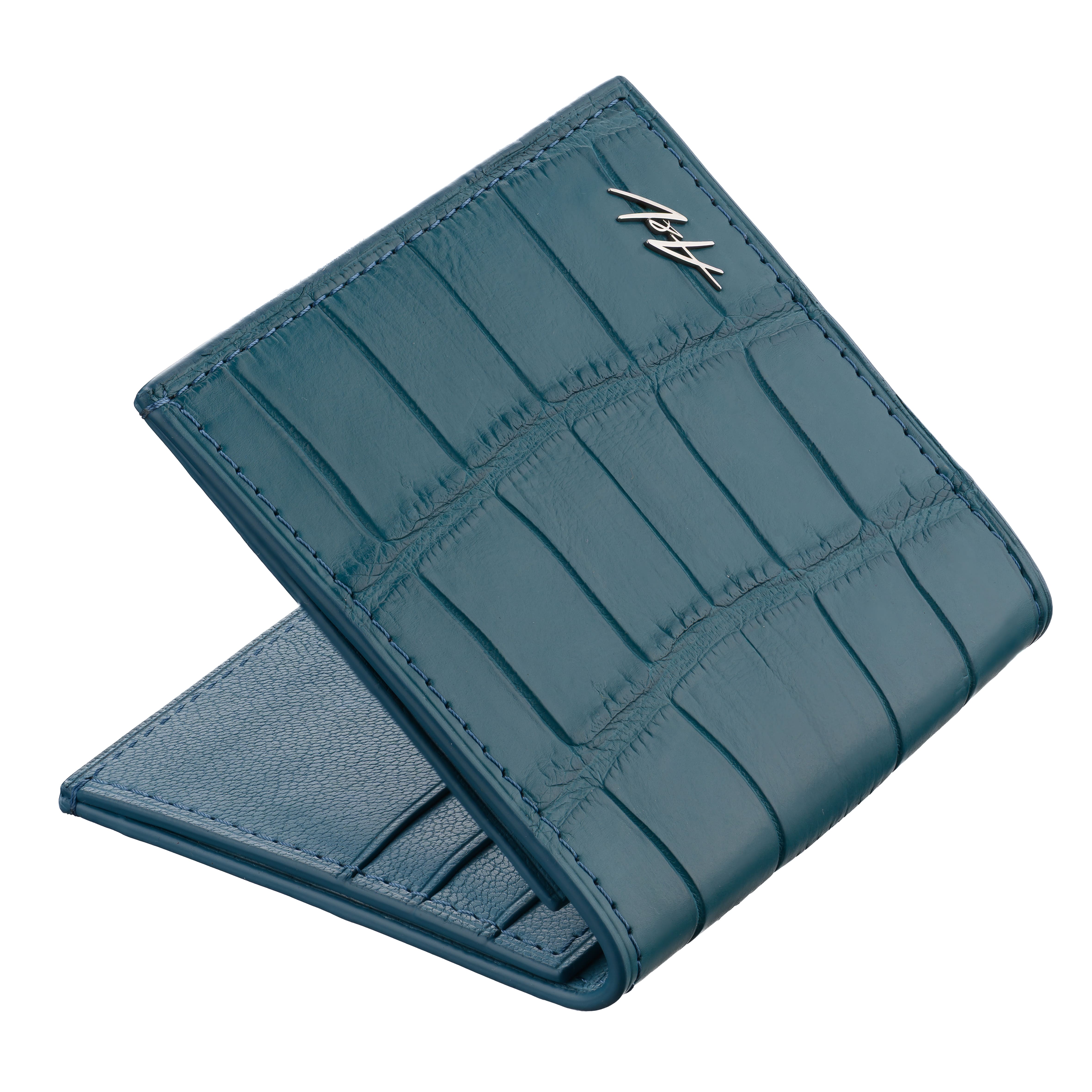 Slim Wallet in Alligator