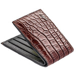 Bi-fold Wallet In Alligator