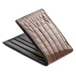 Bi-fold Wallet In Alligator