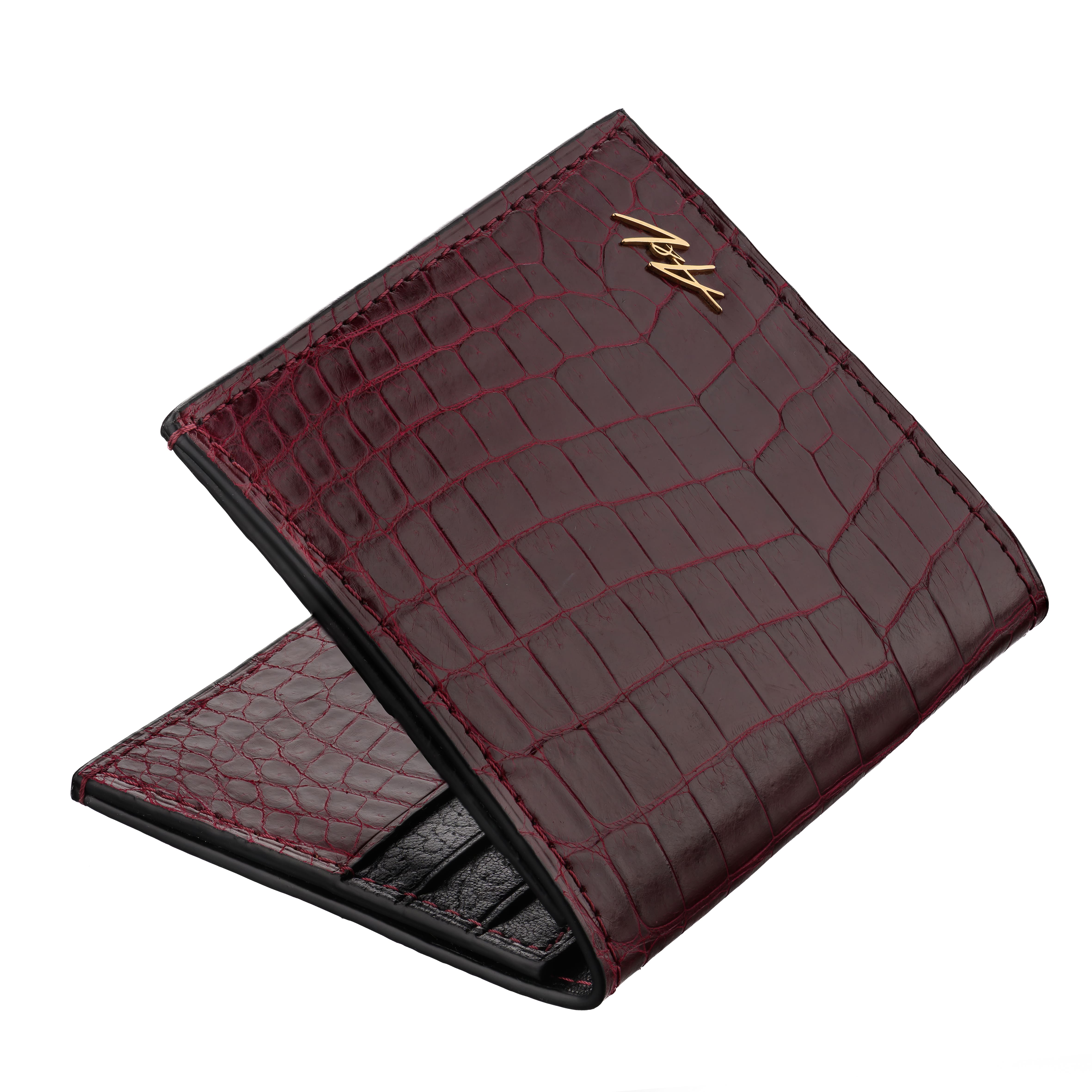 Slim Wallet in Alligator