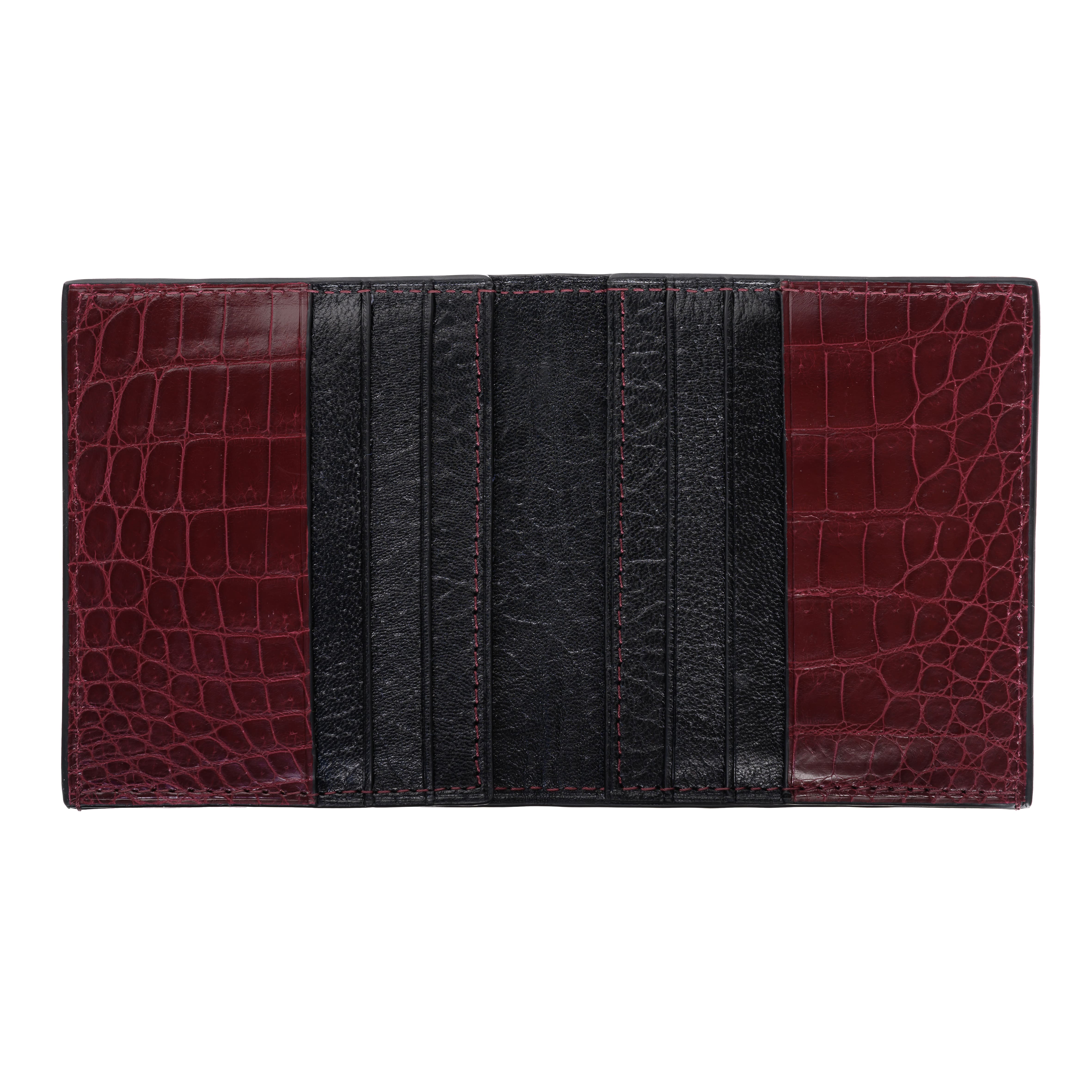 Slim Wallet in Alligator