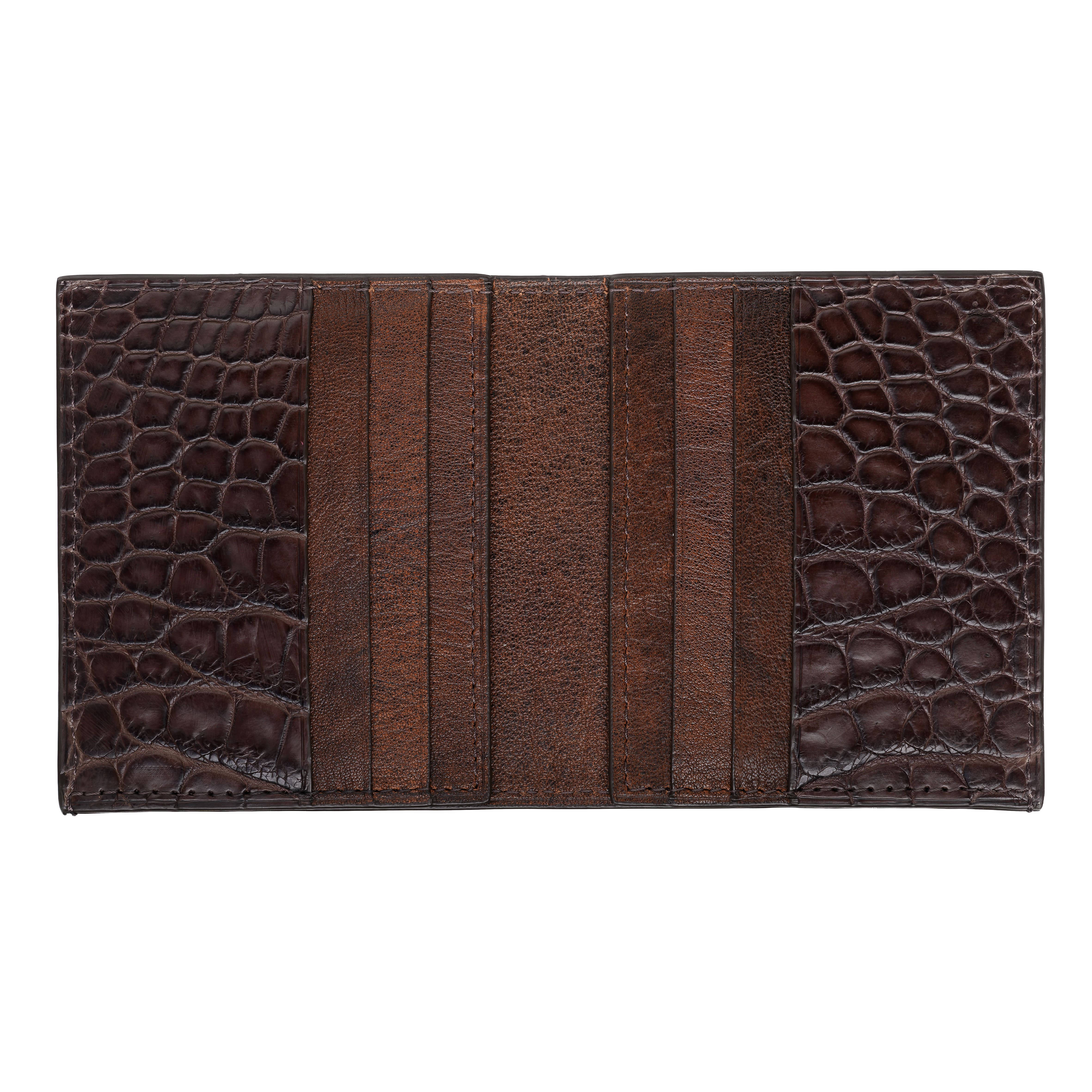 Slim Wallet in Alligator