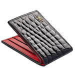 Bi-fold Wallet In Alligator